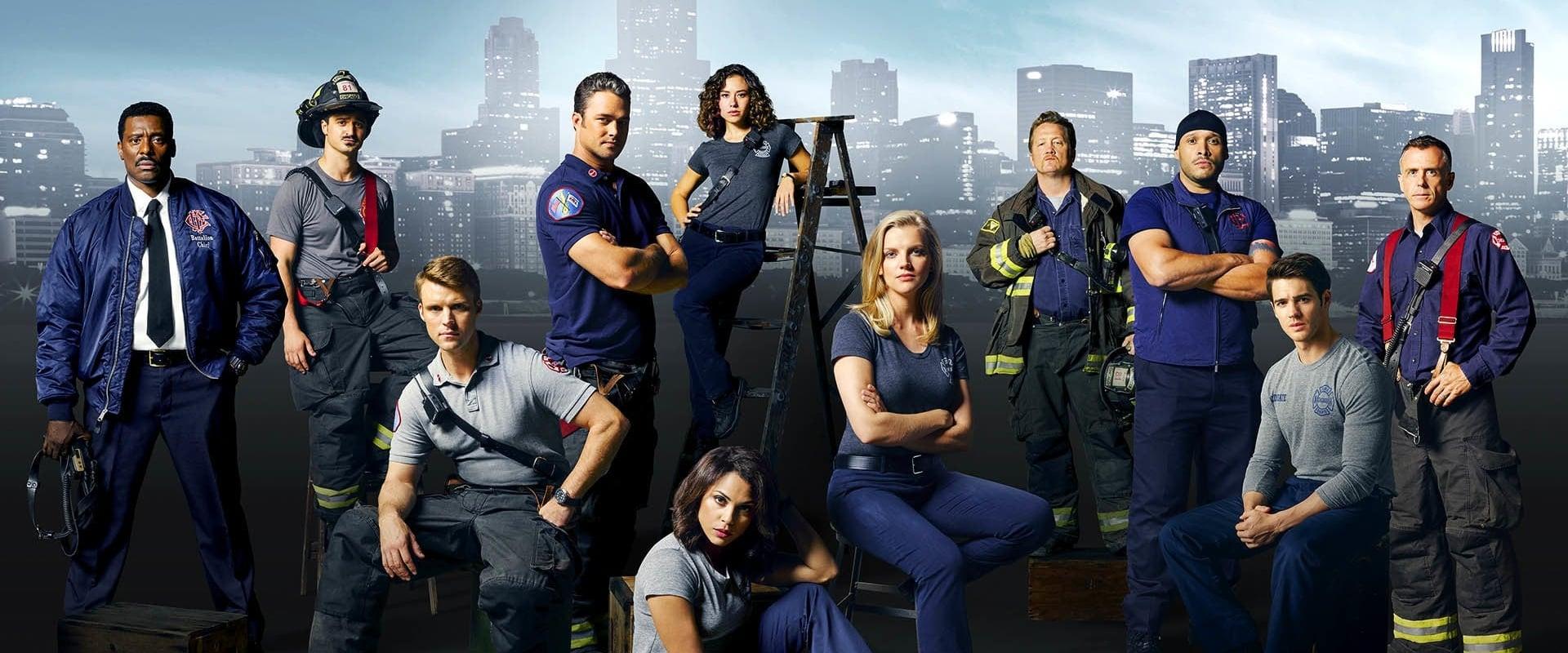 Cast photo from Chicago Fire